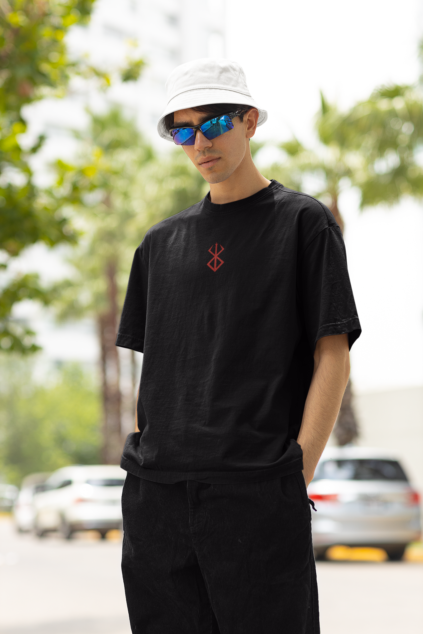 Black Swordsman Lowkey Oversized